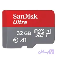 کارت حافظه microSDXC سن دیسک مدل Ultra کلاس 10 استاندارد UHS-I U1 A1 ظرفیت 32 گیگابایت سرعت 140MB/s