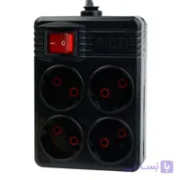 چند راهی 4 خانه پیکو الکتریک با کابل 1٫5 متری