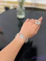 دستبند مربعی ورشو