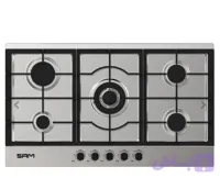 گاز رومیزی سام مدل GC-P8650STM فلز