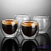 کپ پیرکس دوجداره بدون دسته