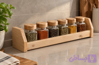 استند ادویه مکارتی چوبی 6تایی