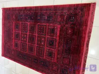 فرش زمینه لاکی قجری کد 4127