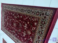 گبه 420 شانه زمینه زرشکی طرح 4121