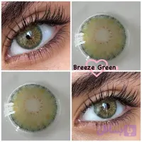 لنز رنگی چشم سبز عسلی کد 5997