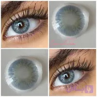 لنز رنگی چشم آبی طوسی پنج بعدی کد 5991