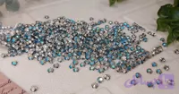 الماس نما اصل (نگین پایه دار)هفت رنگ