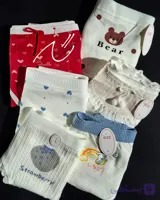 کد ۰۱۹ شورت عروسکی پنبه نخ بچگانه
