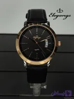ساعت مردانه الگنگس چرمی کلاسیک 8079