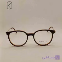 عینک طبی برند گوچي (Gucci) مدل گرد کد LJ90385214145