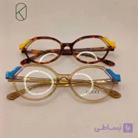 عینک طبی برند گوچي (Gucci) مدل چند ضلعی کد 17445