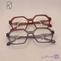 عینک طبی زنانه برند Golden Rays مدل چند ضلعی کد 7138 RB