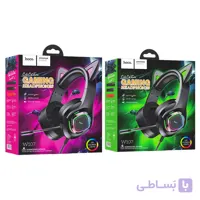هدفون گیمینگ هوکو مدل w107