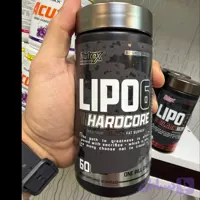 مکمل چربی سوز لیپو 6 هاردکور ناترکس 60 عددی Nutrex LIPO-6 HARDCORE (لاین امارات)