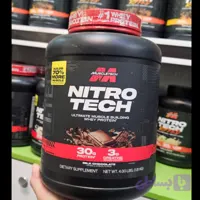 پودر پروتئین وی نیتروتک ماسل تک 1.81 کیلوگرم (4 پوند) | MuscleTech Nitro-Tech Whey Protein 1810g