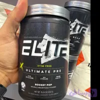 پودر پمپ قبل از تمرین بدون کافئین اولتیمیت پری الیت ایکس 432 گرم | Elite X Ultimate Pre Stim-Free 432g
