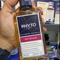 شامپو ضد ریزش و حجم‌دهنده مو فیتوسیان فیتو 250 میلی‌لیتر | Phyto Phytocyane Invigorating Shampoo 250ml