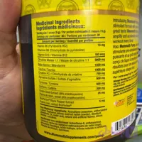 پودر پمپ قبل از تمرین ماموت 330 گرم | Mammoth Pump High Intensity Pre-Workout