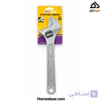 آچار فرانسه سایز ۱۲ گلد لند مدل GL-AS12
