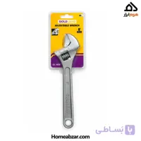 آچار فرانسه ۸ اینچ گلد لند مدل GL-AS8