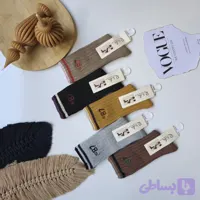 جوراب مردانه ساق بلند کبریتی سوپر پنبه
