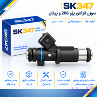 سوزن انژکتور پژو 206 و پیکان برند فرانتک