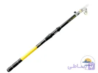 چوب ماهیگیری بنکس|لنسر ماهیگیری banax carbon 360 با طول 3.6 متر زرد مشکی