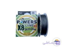 نخ ماهیگیری ابریشمی پاورزلاین هشت لایه سایز 25،30،35