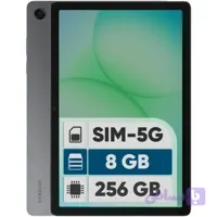 تبلت 11 اینچ سامسونگ مدل Galaxy Tab A11 Plus 5G، ظرفیت 256 گیگابایت و رم 8 گیگابایت، قابلیت پشتیبانی از سیم کارت، رزولوشن دوربین 8 مگاپیکسل