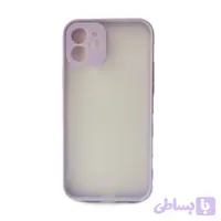 قاب پشت مات آیفون ۱۲ (iPhone 12) – رنگ‌های سبز سدری و یاسی