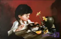 تابلو نقاشی، تابلو نقاشی کلاسیک طرح کودکی