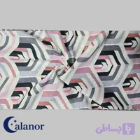 پارچه ملحفه‌ای طرح هندسی شورون