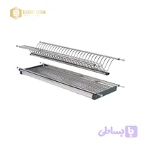 آبچکان دو طبقه استیل داخل کابینت