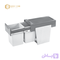 سطل زباله دو مخزن آدلان مدل هایلو کد 809