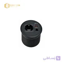 پریز توکار استوانه‌ای بلو BK19