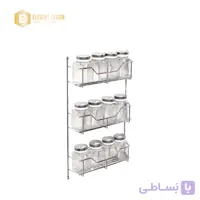 جا ادویه 12 قوطی شیشه ای آدلان مدل گلارین کد 827