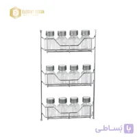 جاادویه 12 قوطی پلاستیکی آدلان مدل گلارین کد 801