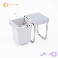 سطل زباله تک مخزن آدلان مدل شاکو کد 810