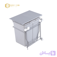 سطل زباله تک مخزن کابینت آدلان مدل رستا کد 817