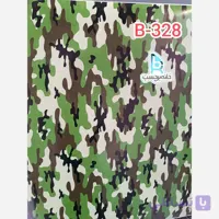 برچسب دیواری کد B-328 طرح سبز ارتشی