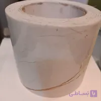 برچسب قرنیز طرح سنگ هایگلاس کرم رگه دار 10 سانت کد 3552