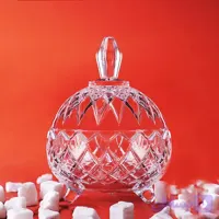 قندان سه پایه بلور کاوه مدل میشل