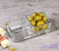 اردوخوری بلور کاوه مدل باروک 2 خانه