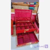 جعبه ساعت و جواهرات چرمی