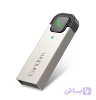 دانگل بلوتوث ارلدام مدل ET-BR19، با رابط USB و دکمه پاسخ‌گویی به تماس