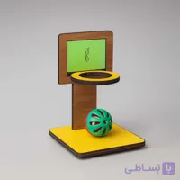 بازی بسکتبال پرندگان با توپ همراه برای طوطی‌سانان متوسط و بزرگ