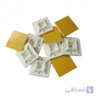 پایه بست کمربندی بزرگ سفید ( 100 عددی )
