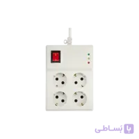 چندراهی برق و محافظ ولتاژ پارت الکتریک مدل PE773