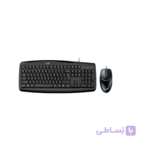 کیبورد و ماوس باسیم جنیوس Smart KM-200 با حروف فارسی