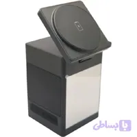 شارژر بیسیم چندکاره و استند ،اسپیکر و ساعت رو میزی مدل S5A-BT